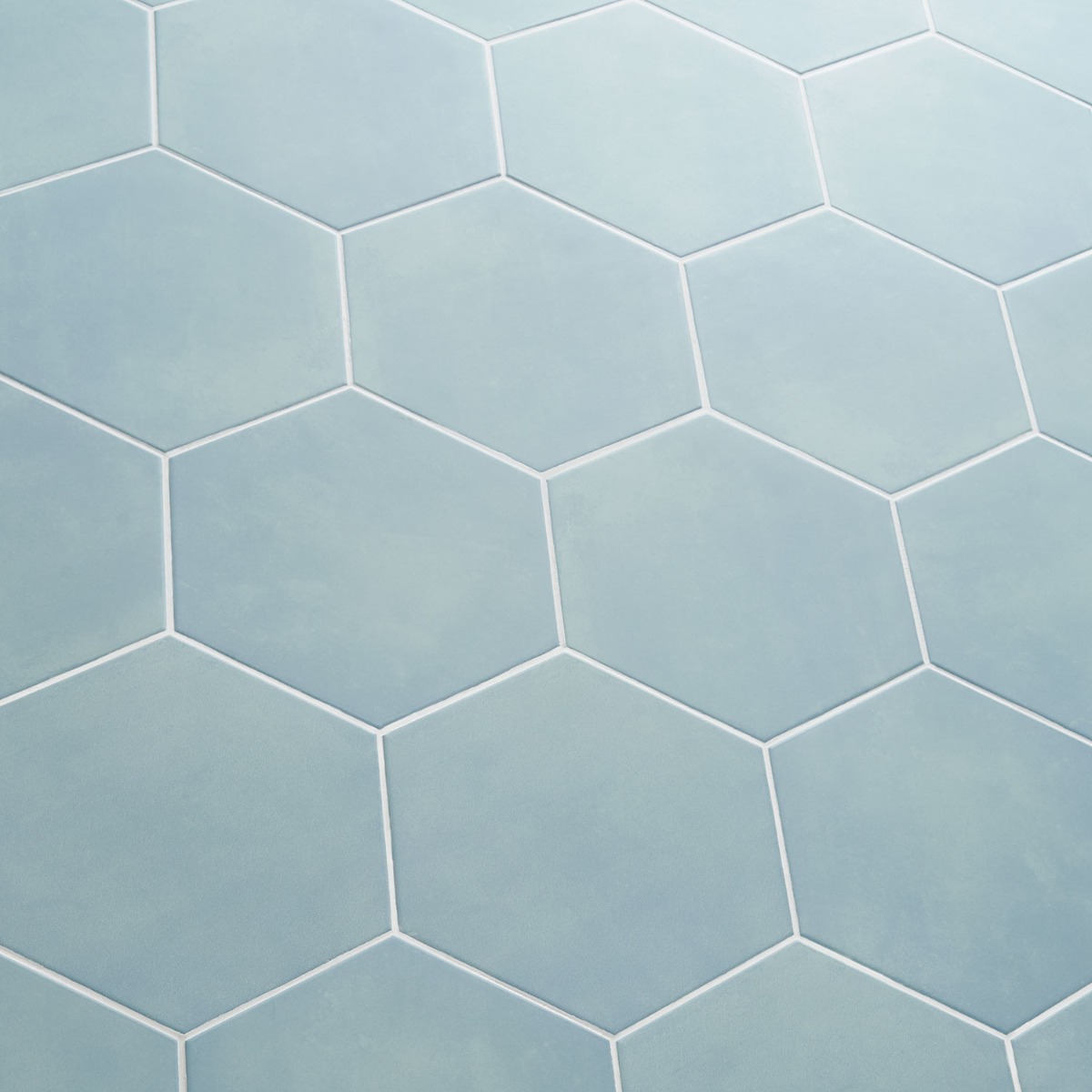 Aries 2.0 Turquoise 8" Hex Matte Porcelain