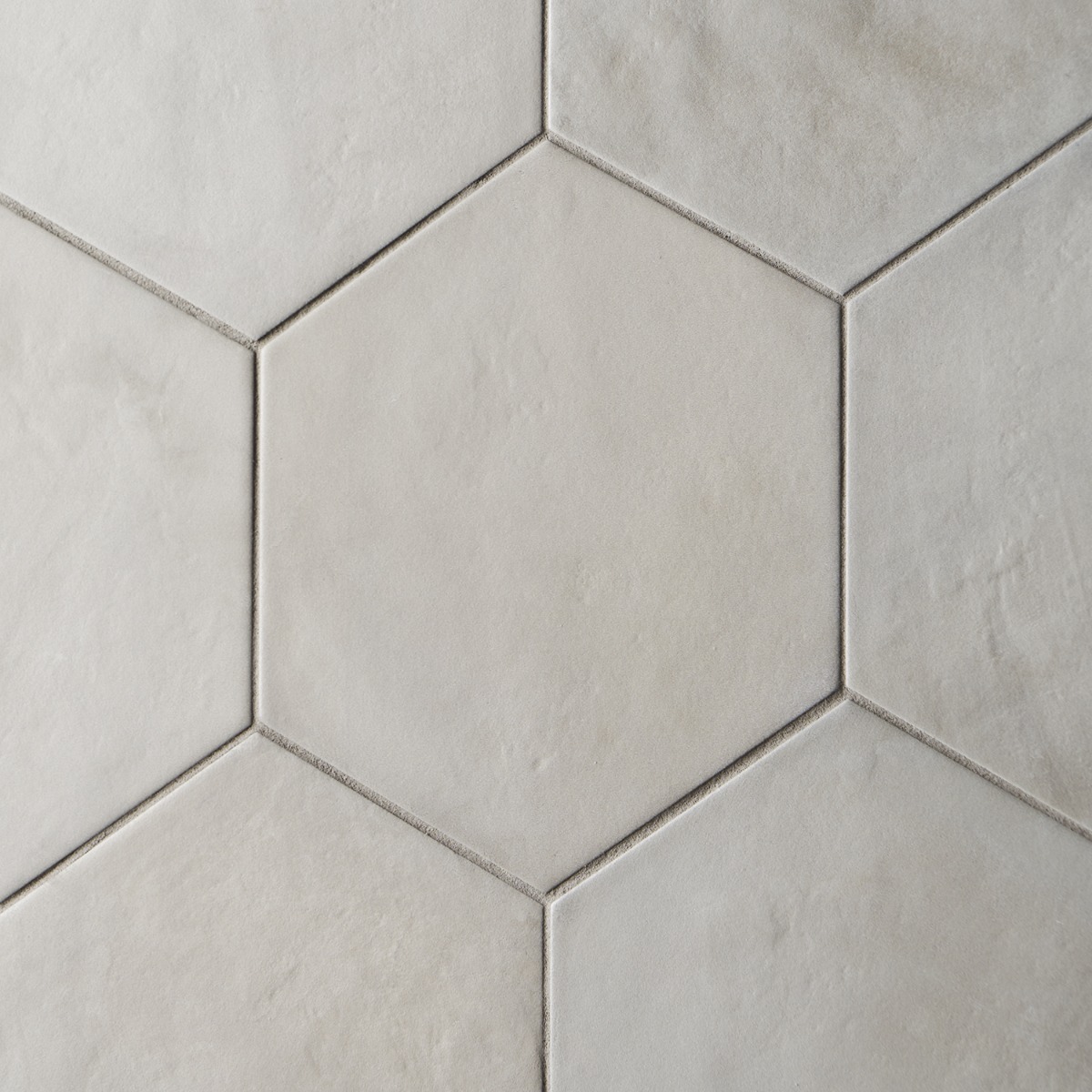 Banza Gray Sabbia 8" Hexagon Matte Porcelain Tile