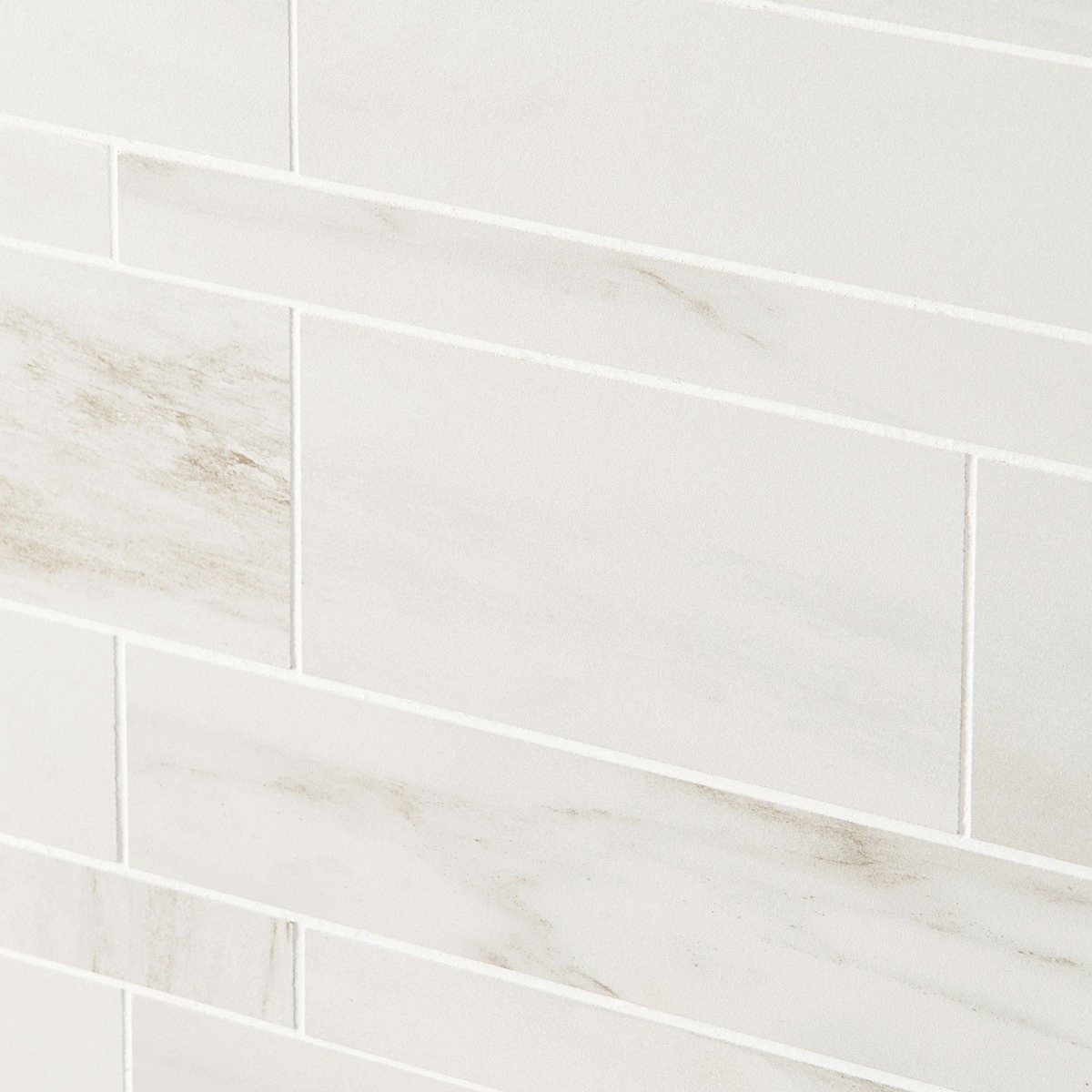 Lithe Dolomite Snow Railroad Matte  Porcelain