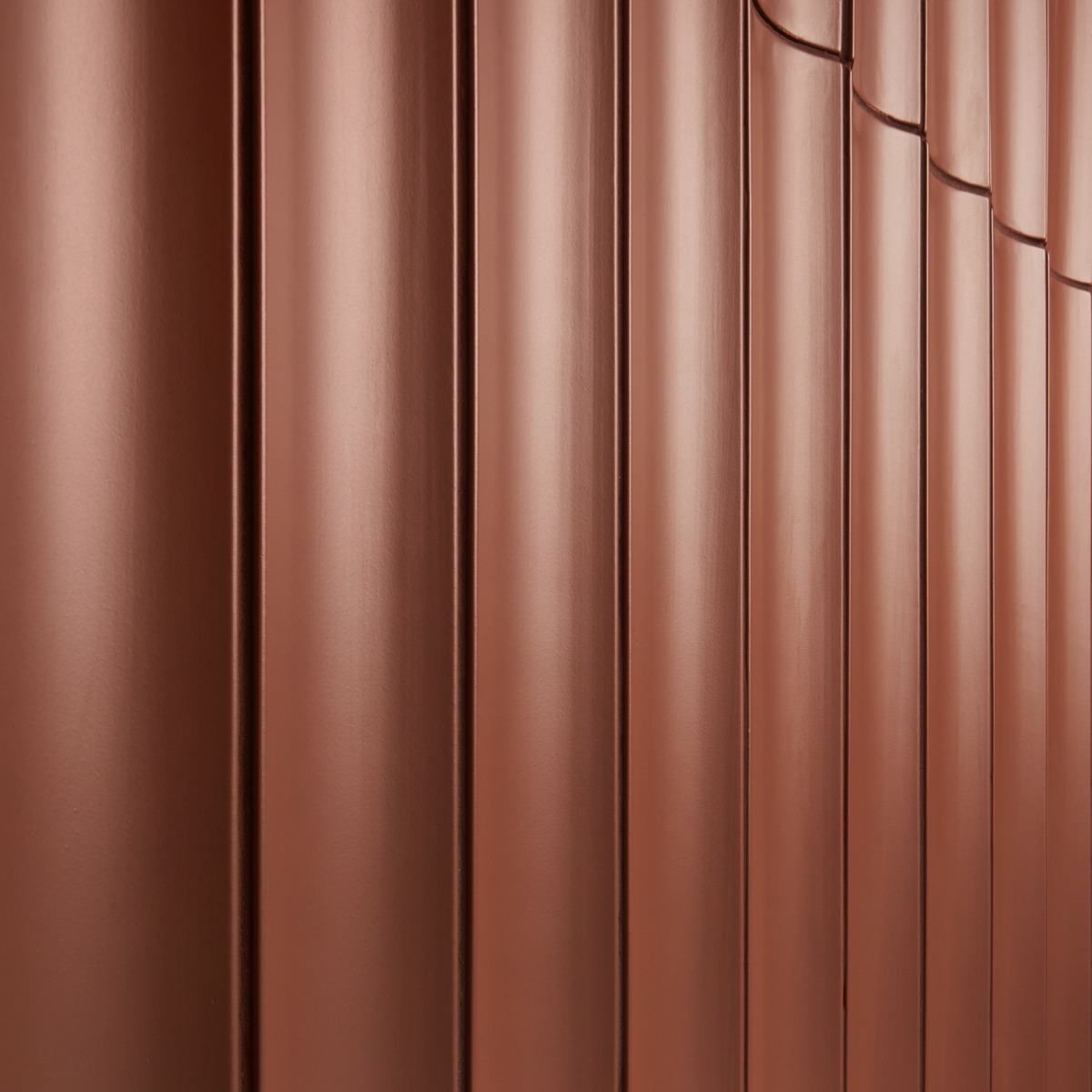 Saera Cotto Fluted Column 4x36 Tile Matte Ceramic