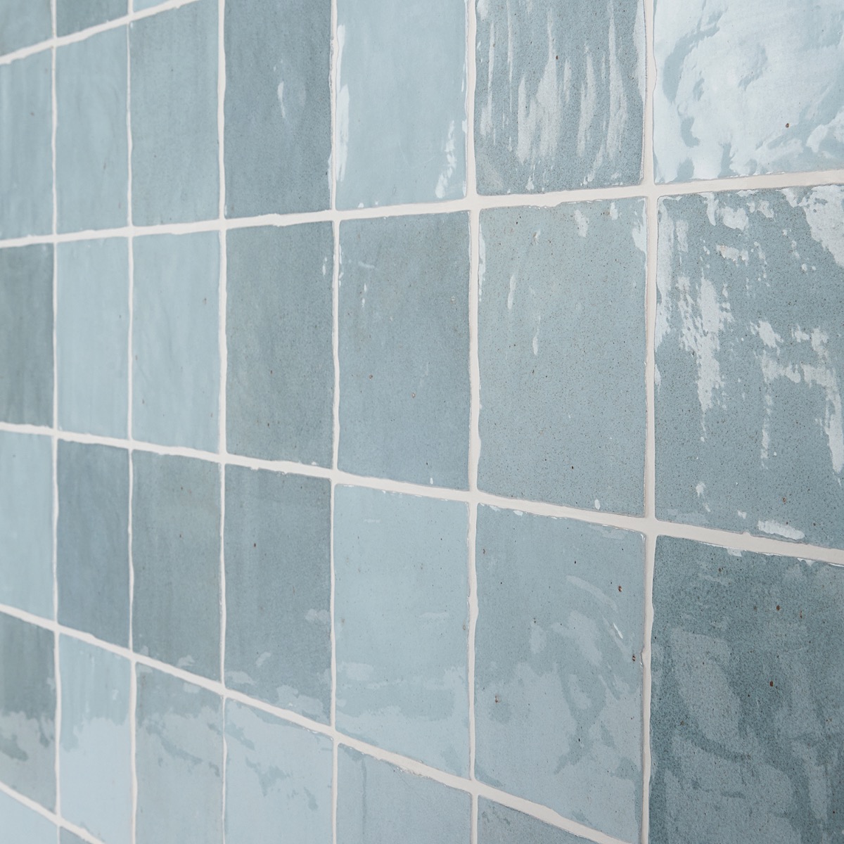 Serena Sky Blue 4x4 Glossy Ceramic Tile