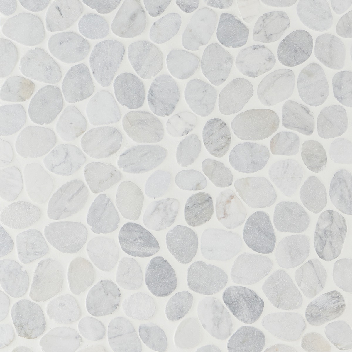 Pebblestone Carrara xl Round Natural Stone 