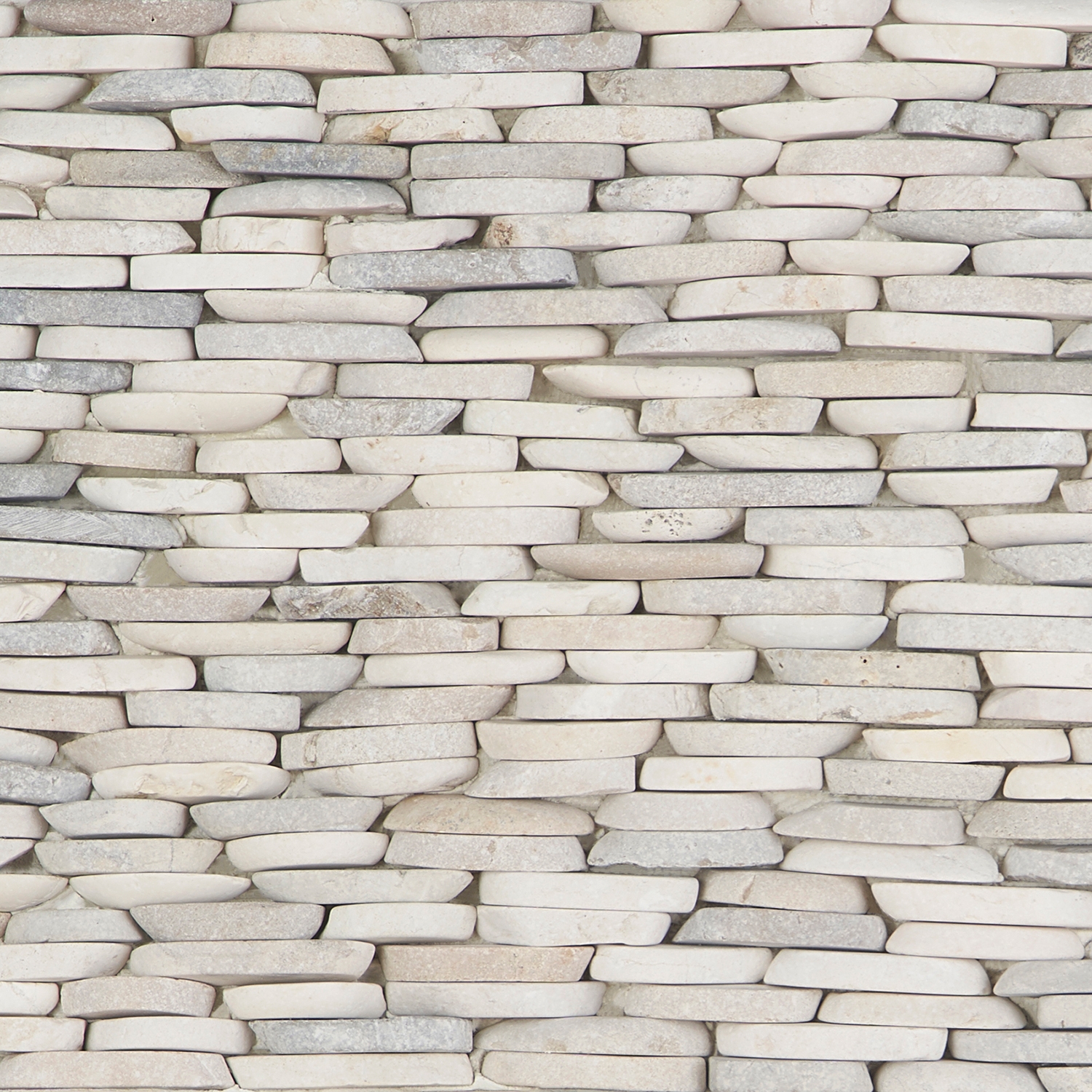 Pebblestone Lombok Stacked Sliced Natural Stone 