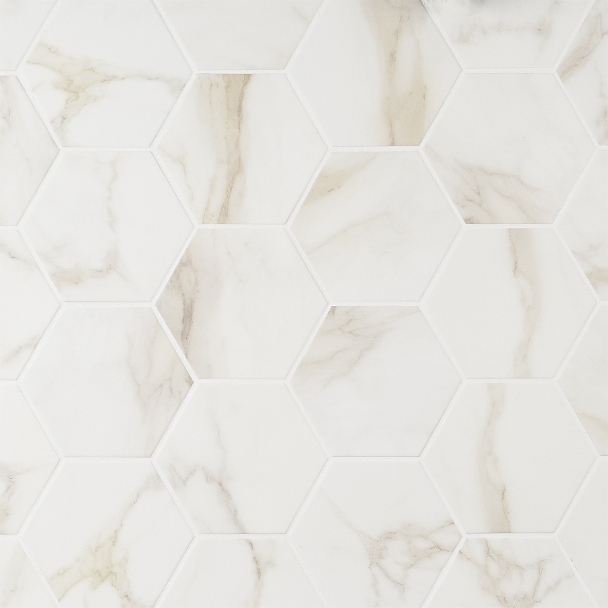 Ducale Calacatta 6” Hexagon Matte 