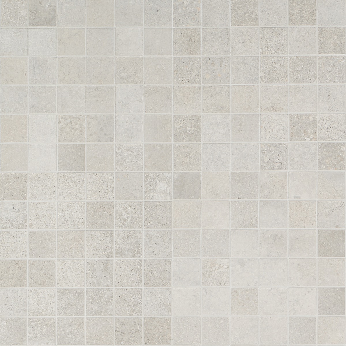 Brooklyn Argent Silver 2x2 Matte Porcelain Mosaic Tile