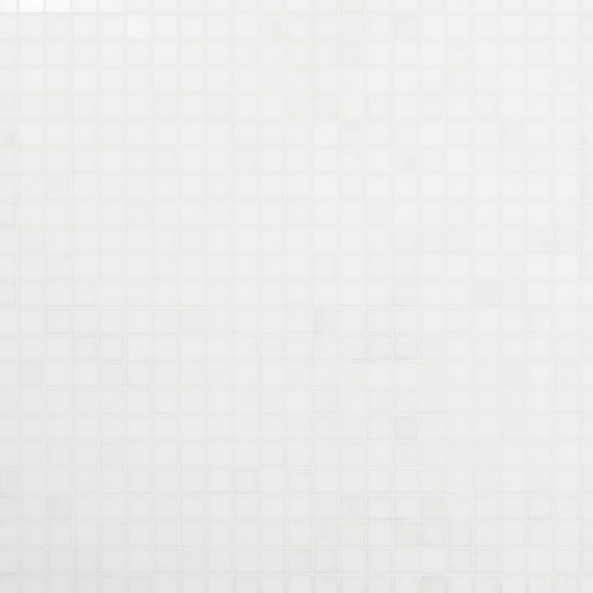 White Thassos 1x1 Squares 
