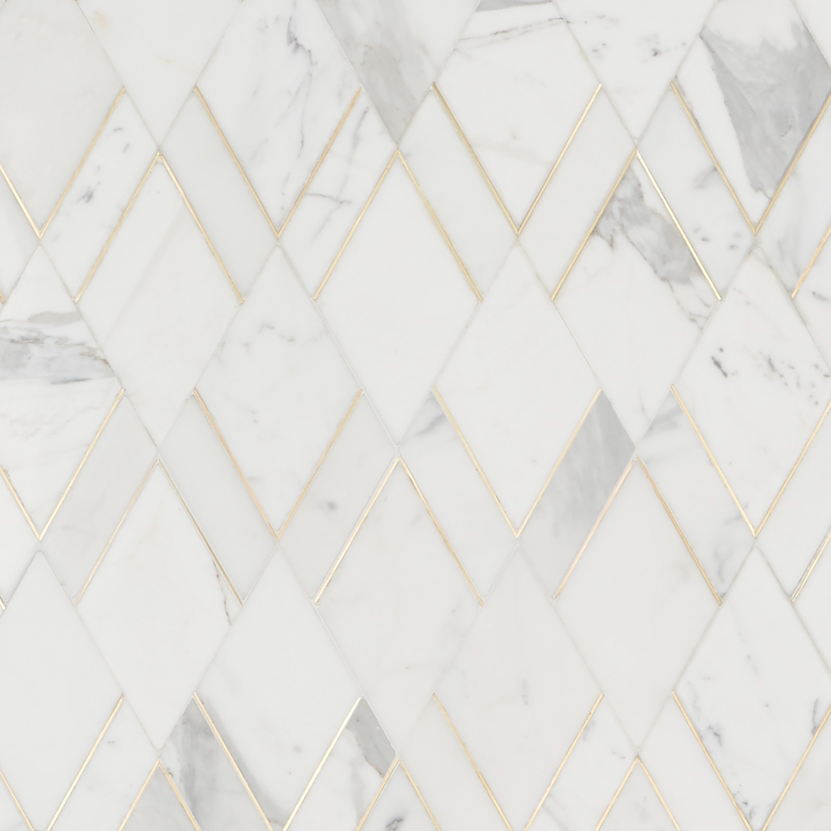 Xena Calacatta - Calacatta Gold & Brass Polished Marble + Brass