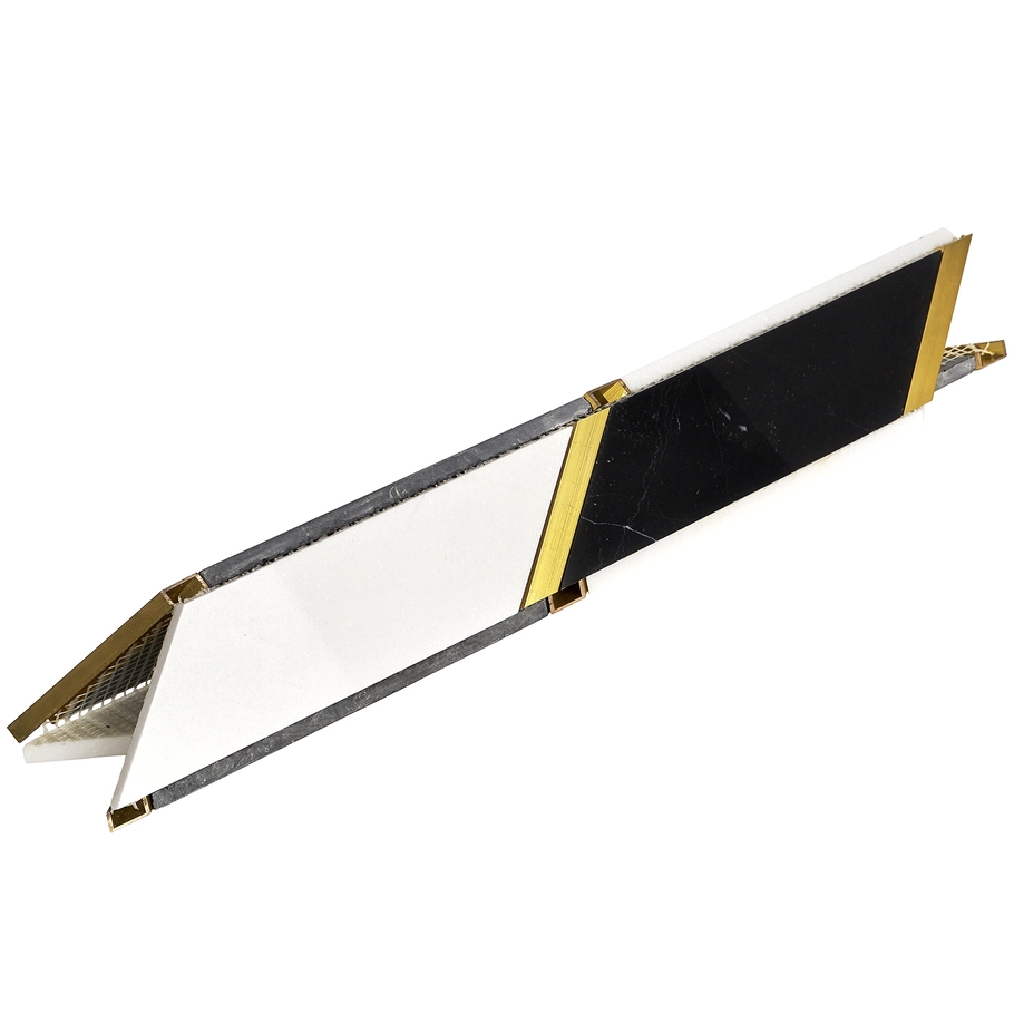 Waltz Classic Brass Polished Marble + Brass