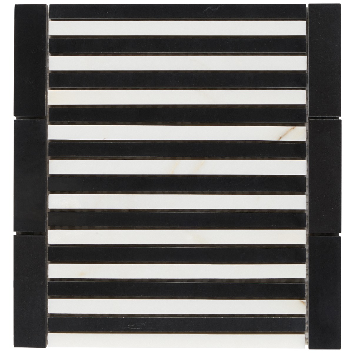Avant Garde Linear Calacatta and Black Jade 