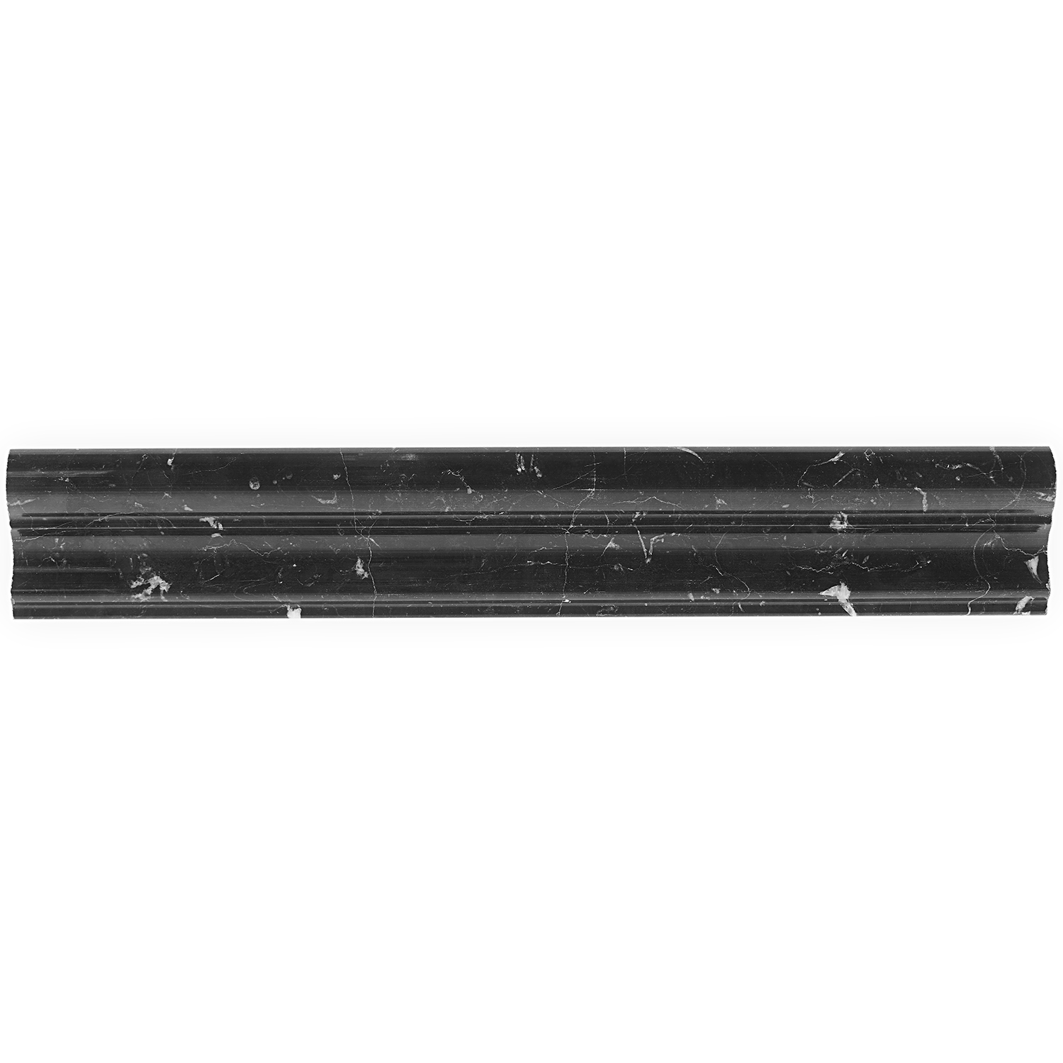 Chair Rail Nero Marquina Polished 
