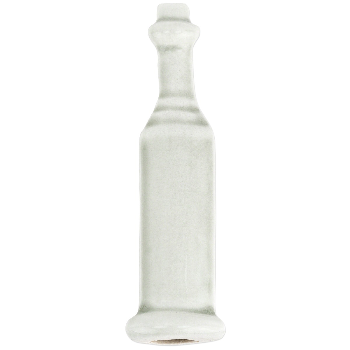 Baroque Glass Crackled Grigio Corner Base Molding 