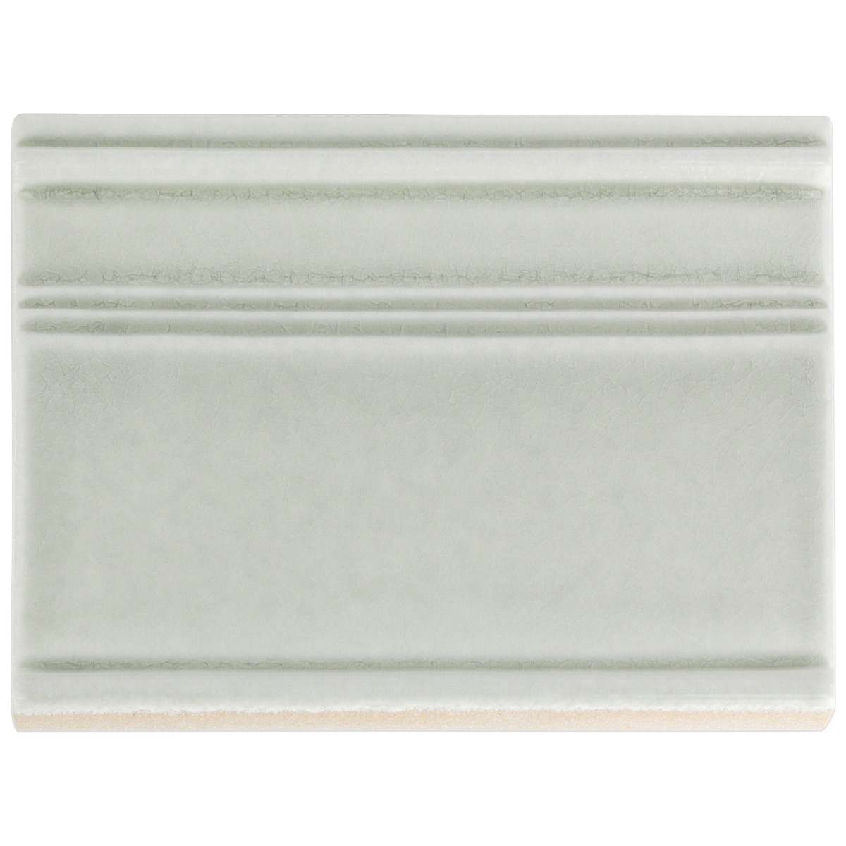 Baroque Glass Crackled Grigio Base Molding 