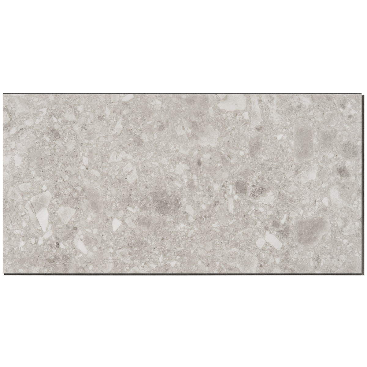 Norr LVT Gray 12x24 - 5.0mm/20mil Wear Layer - Rigid Core Click Matte Luxury Vinyl
