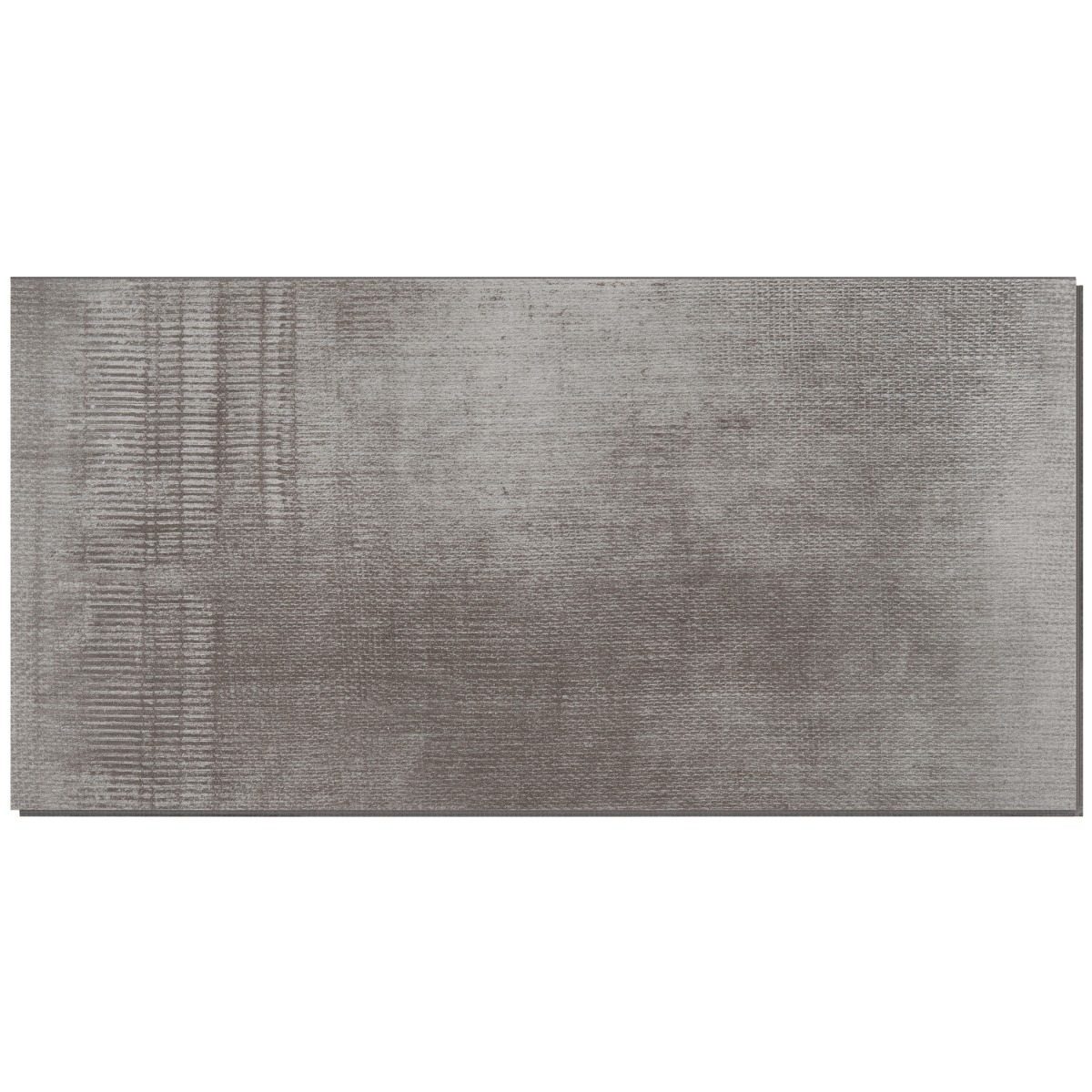 Organic Rug LVT Dark 12x24  - 5.0mm/20mil Wear Layer - Rigid Core Click Matte Luxury Vinyl