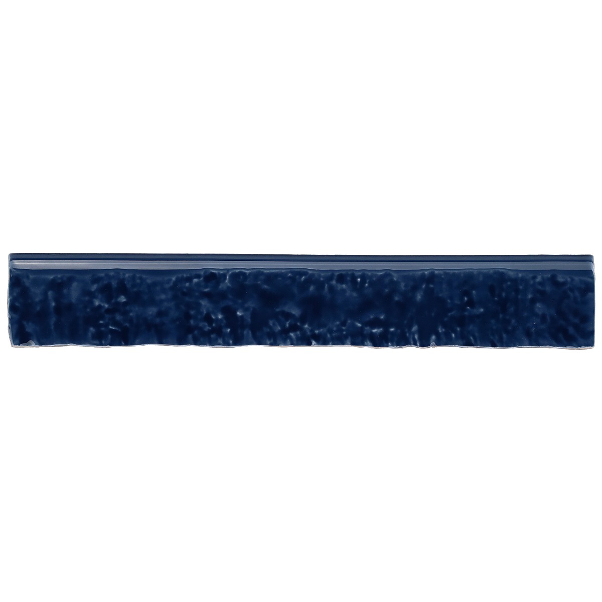 Artist Marine Blue 1.5x9 Glossy Ceramic Bullnose 