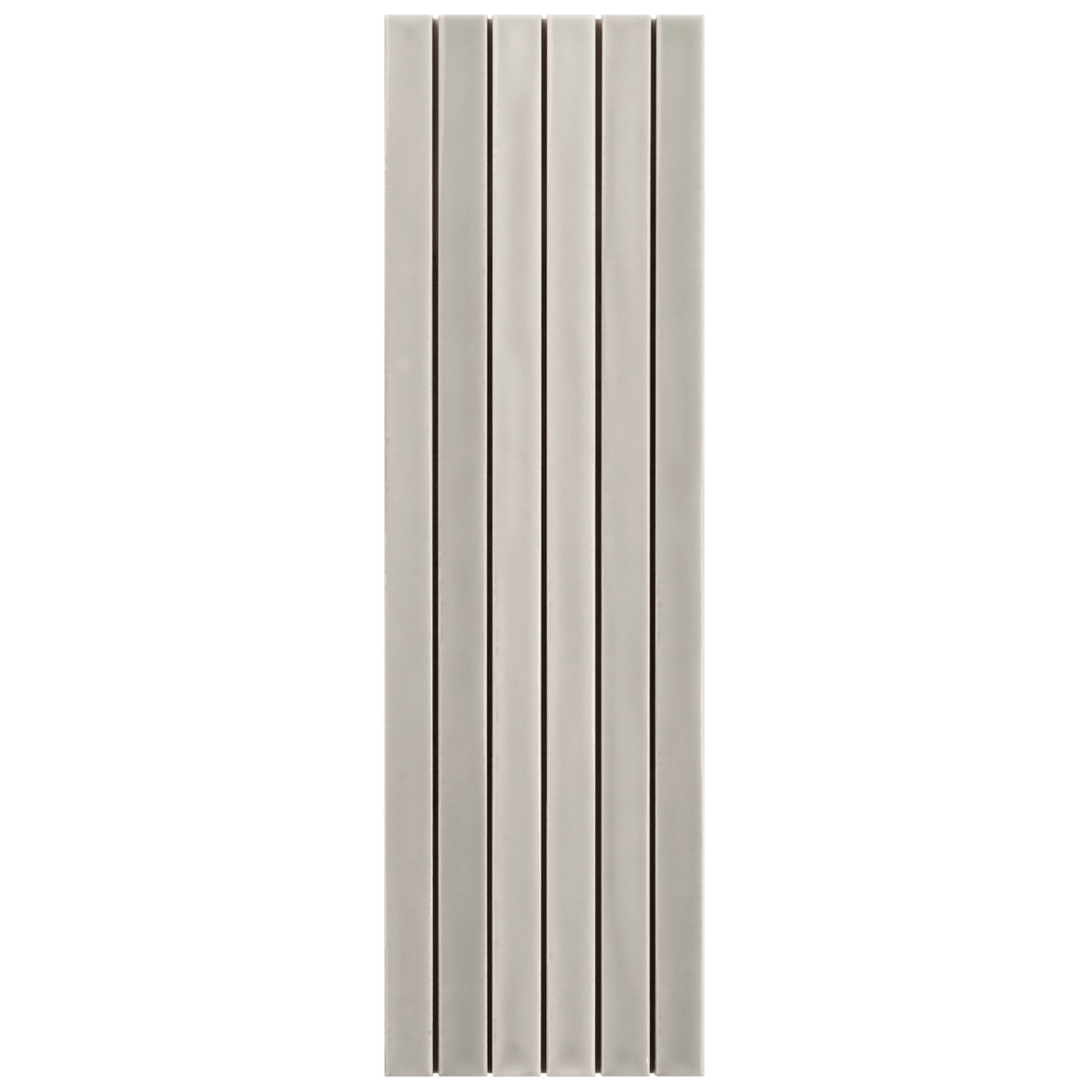 Buenos Chameleon Sage Gray 5x18 Glossy Ceramic Mosaic Tile