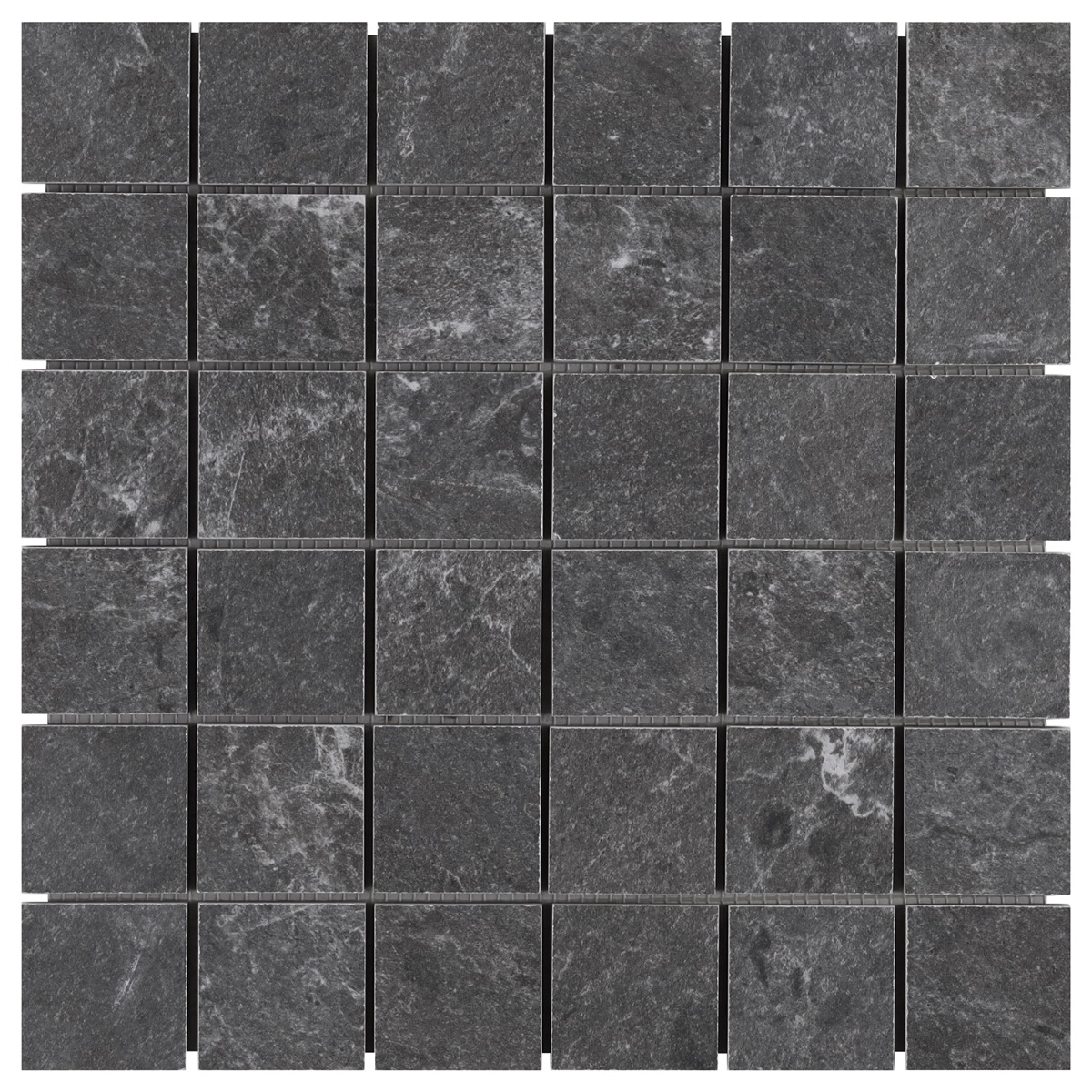 Montech Graphite Gray 2x2 Matte Porcelain Mosaic Tile
