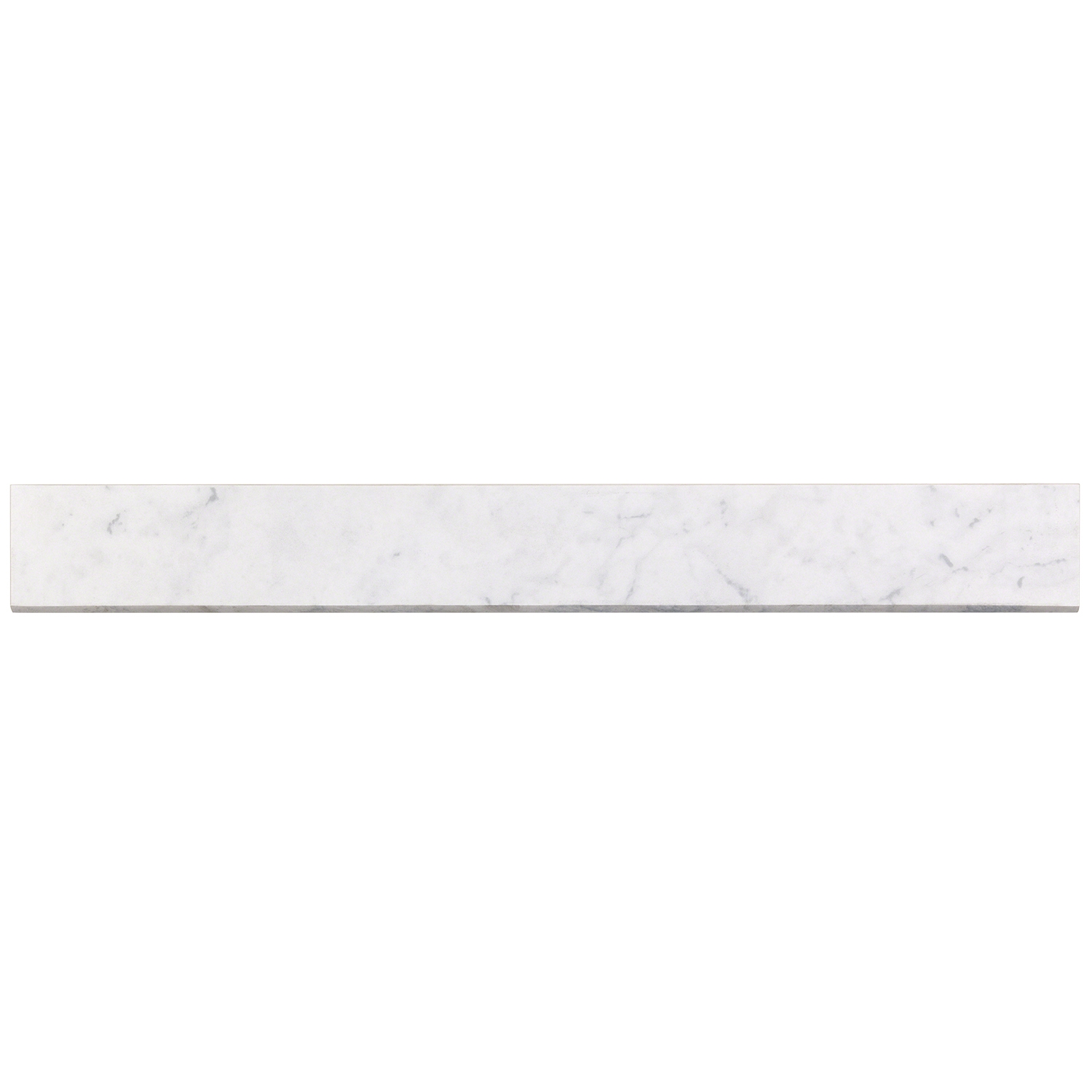 Marmi D'Italia Bianco Gioia Bullnose 3x24 Matte 