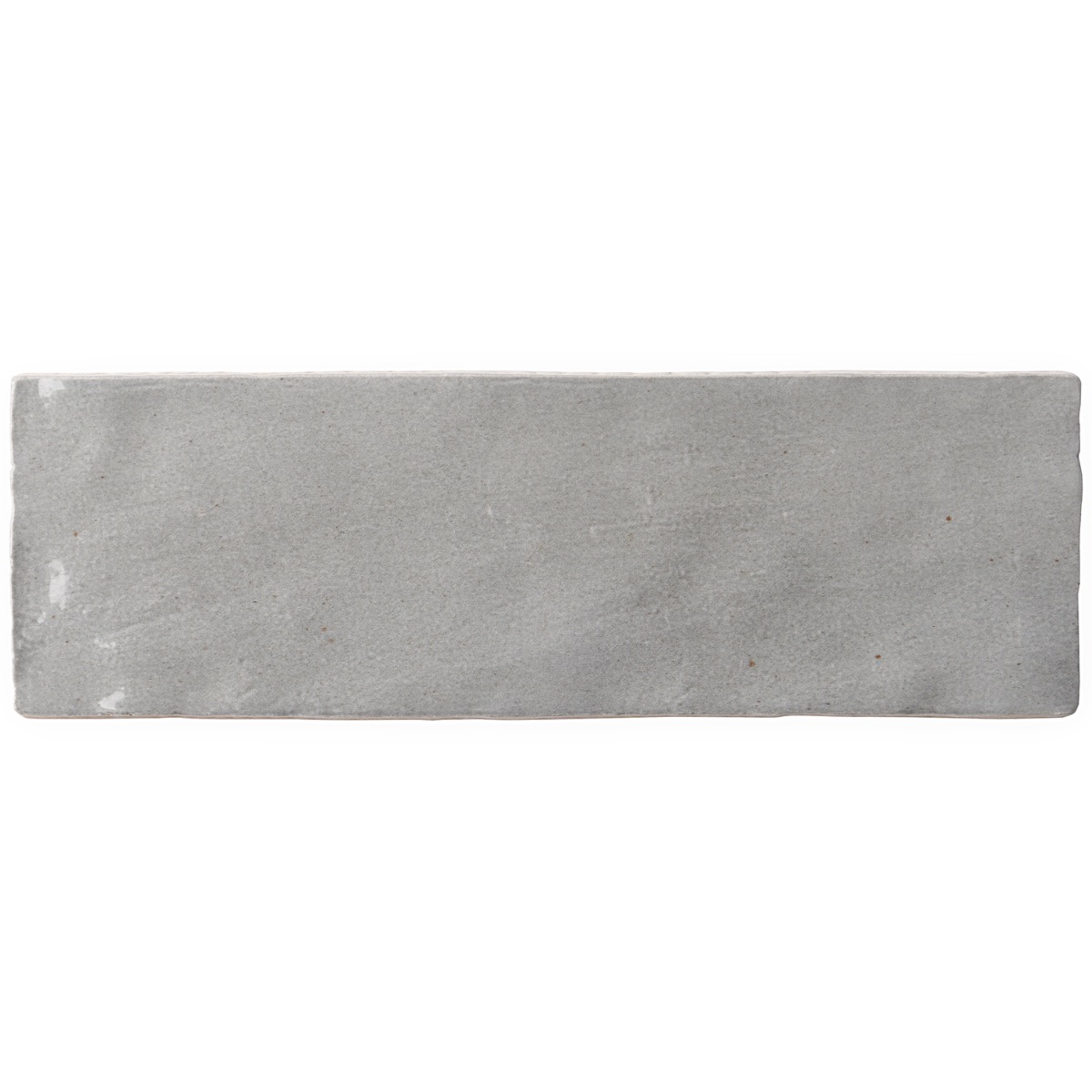 Serena Gray 3x8 Glossy Ceramic Subway Tile
