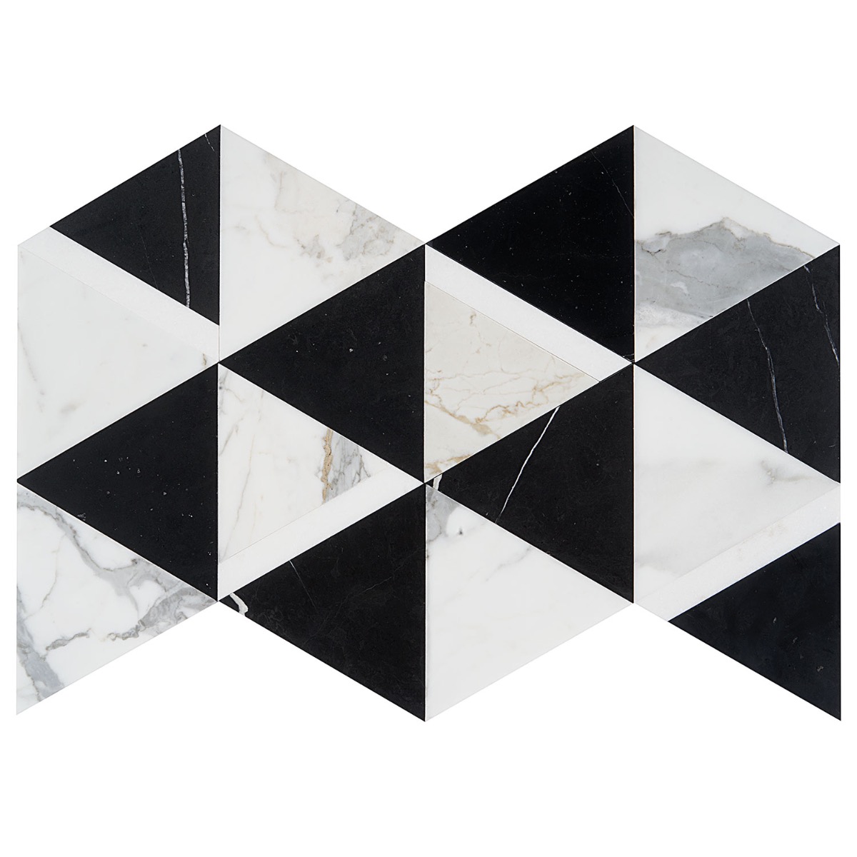 Close Out - Wunder 2.0 Gris Nero - Nero and Calacatta with Thassos Lines