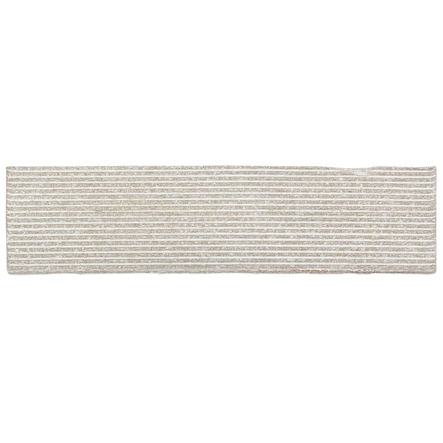 Easton Ridge Matte White 2x9 Clay Tile