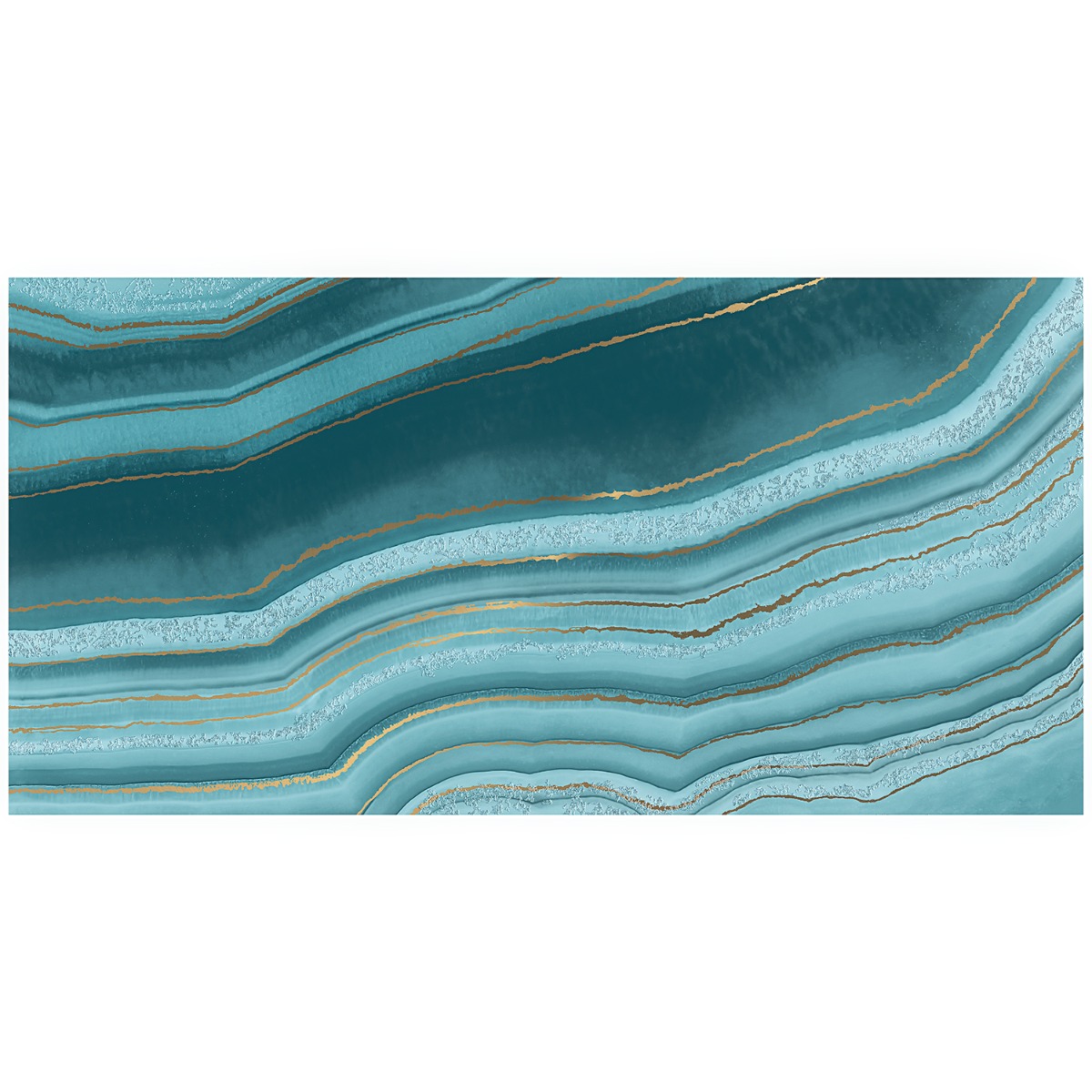 Deco Agate Ocean Green 24x48 Artisan Decor Polished Porcelain Tile
