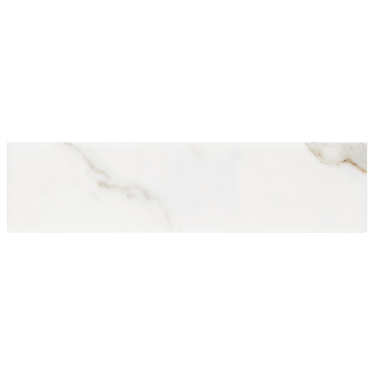 Calacatta Gold 2x8 Honed Marble Subway Tile