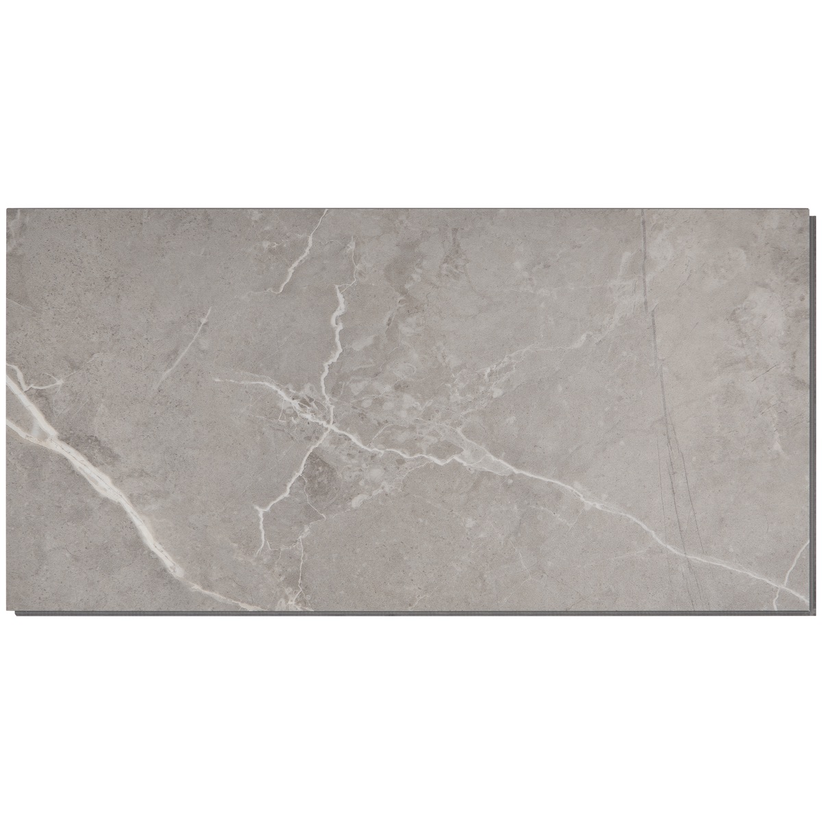 Crosby Chauny Marble Dark Beige 12x24 -  5.0mm/28mil Wear Layer -  Rigid Click Matte Luxury Vinyl