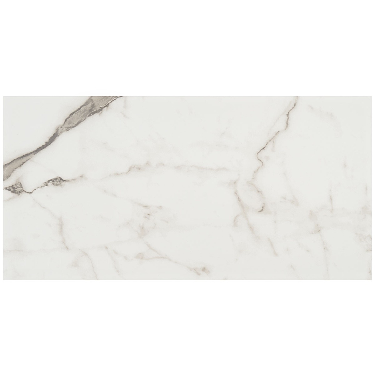Lithe Statuario Venato 12x24 Polished  Porcelain