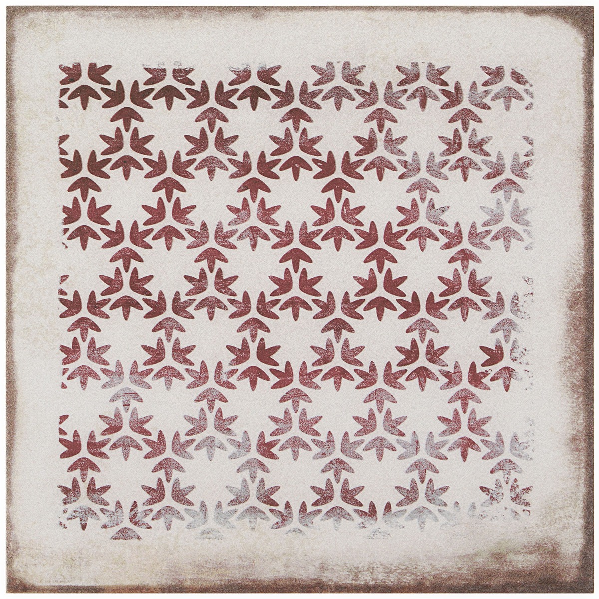 Bernalillo Deco Pink Rose 8x8 Matte Porcelain Tile