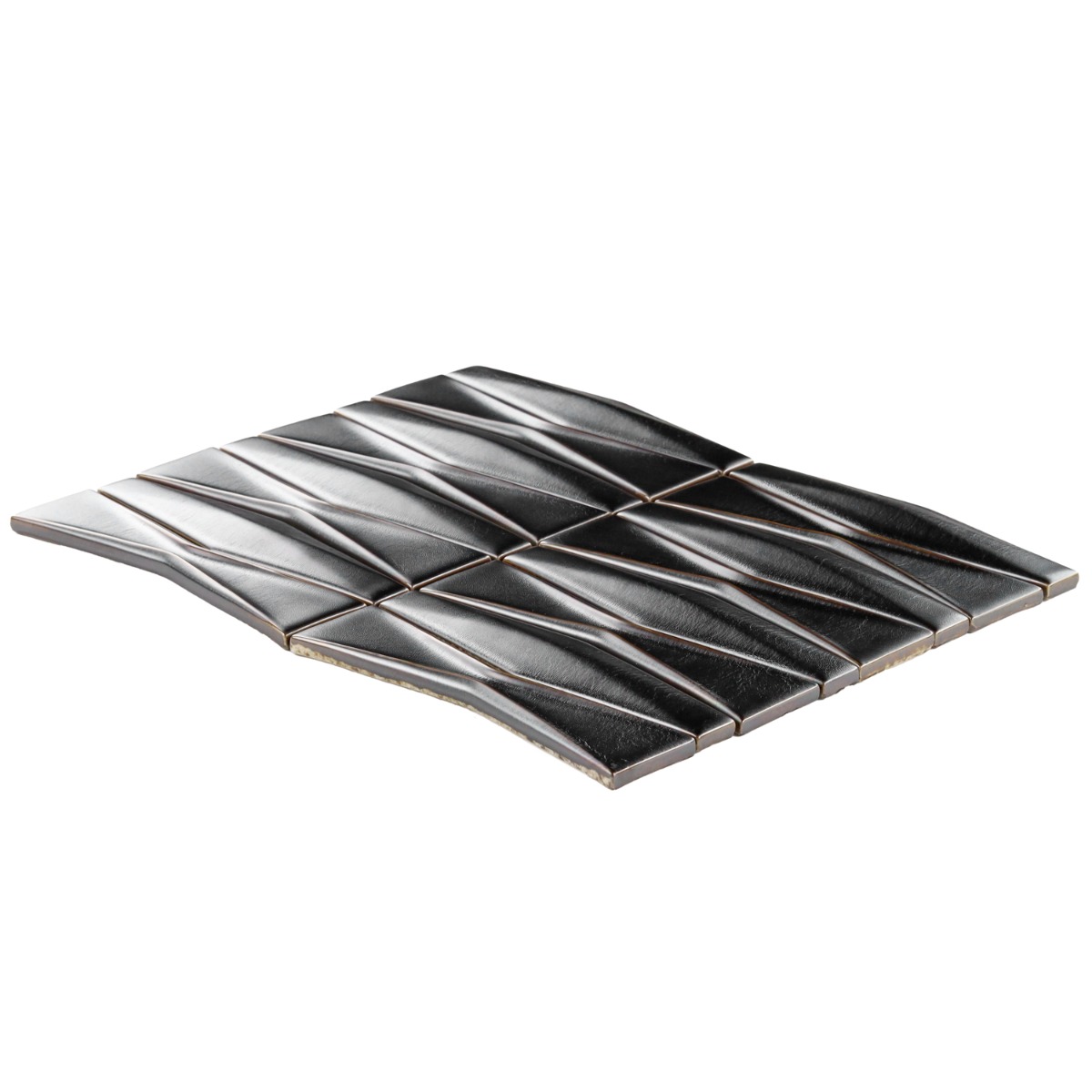 Baroque Glass Adwick Gun Metal Matte Glass