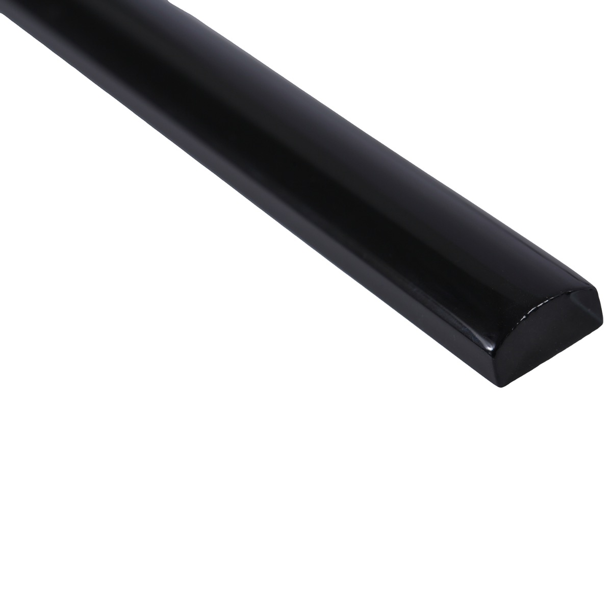 Glass Pencil Black Polished 