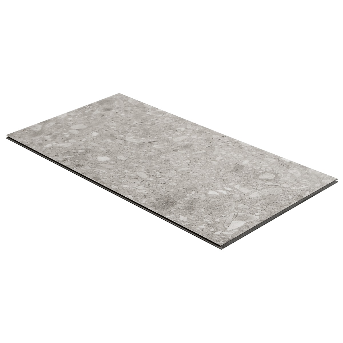 Norr LVT Gray 12x24 - 5.0mm/20mil Wear Layer - Rigid Core Click Matte Luxury Vinyl