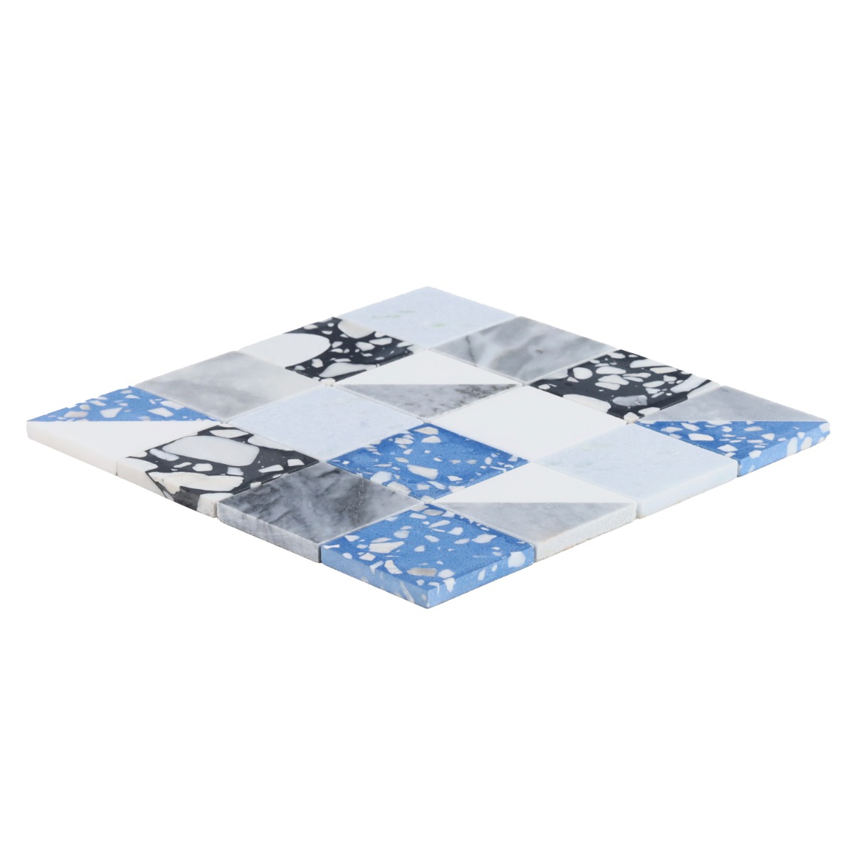 Elizabeth Sutton Terrazzi Steller Mixed Finish Marble + Terrazzo