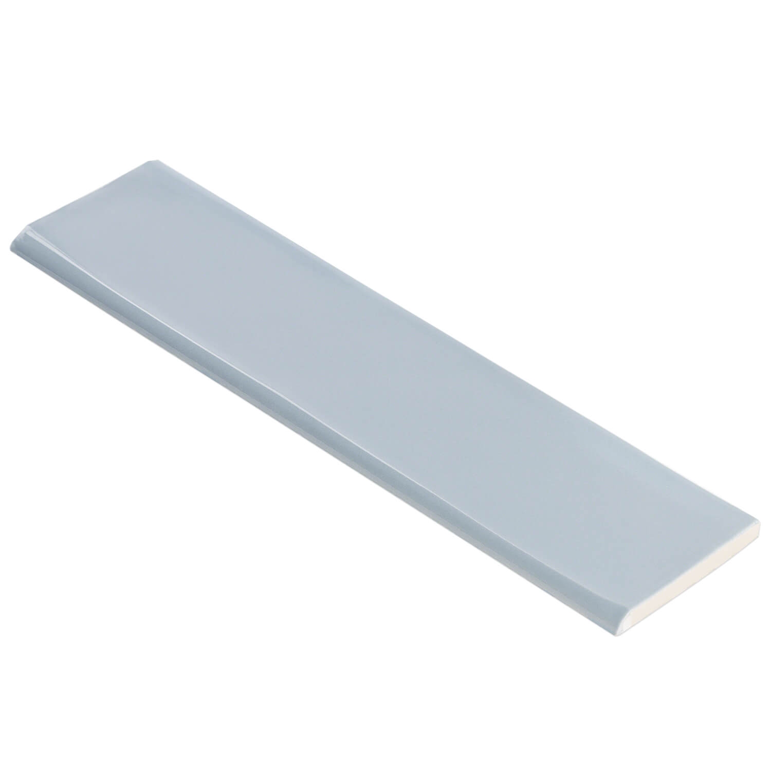 Rumba Ash Blue Bullnose 3x12 