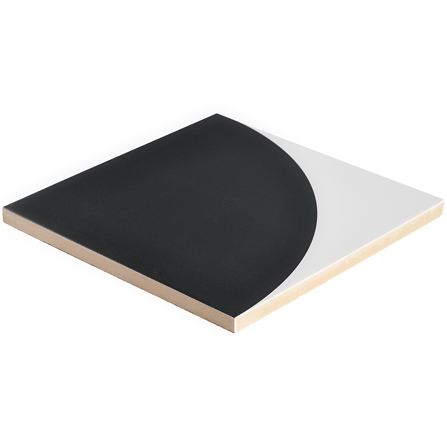 Stacy Garcia Maddox Deco Floor Black 8x8 Matte Porcelain
