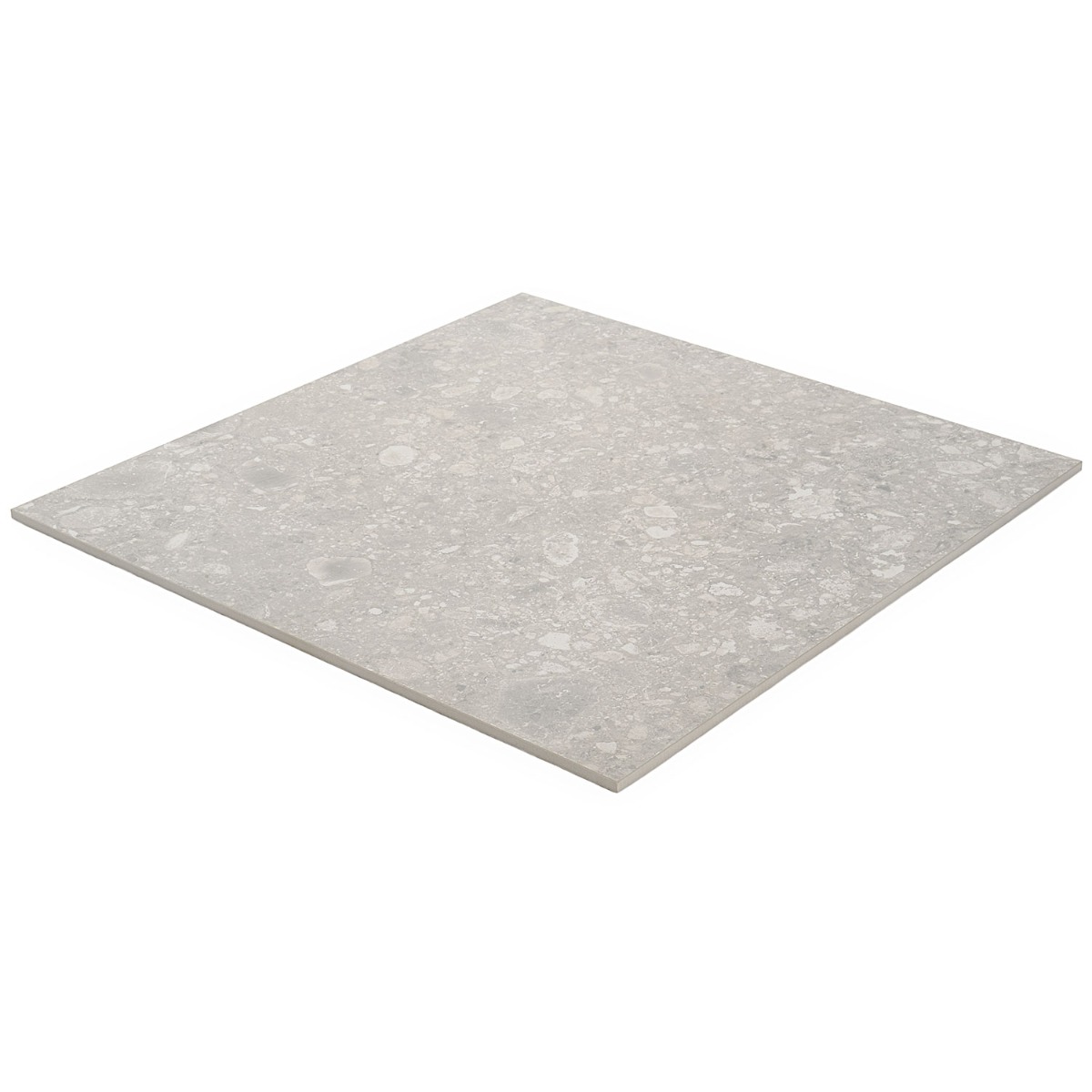 Norr 2.0 Gray 24x24 Terrazzo Look Matte Porcelain Tile