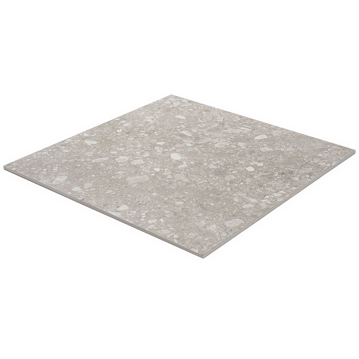 Norr 2.0 Taupe Gray 24x24 Terrazzo Look Matte Porcelain Tile