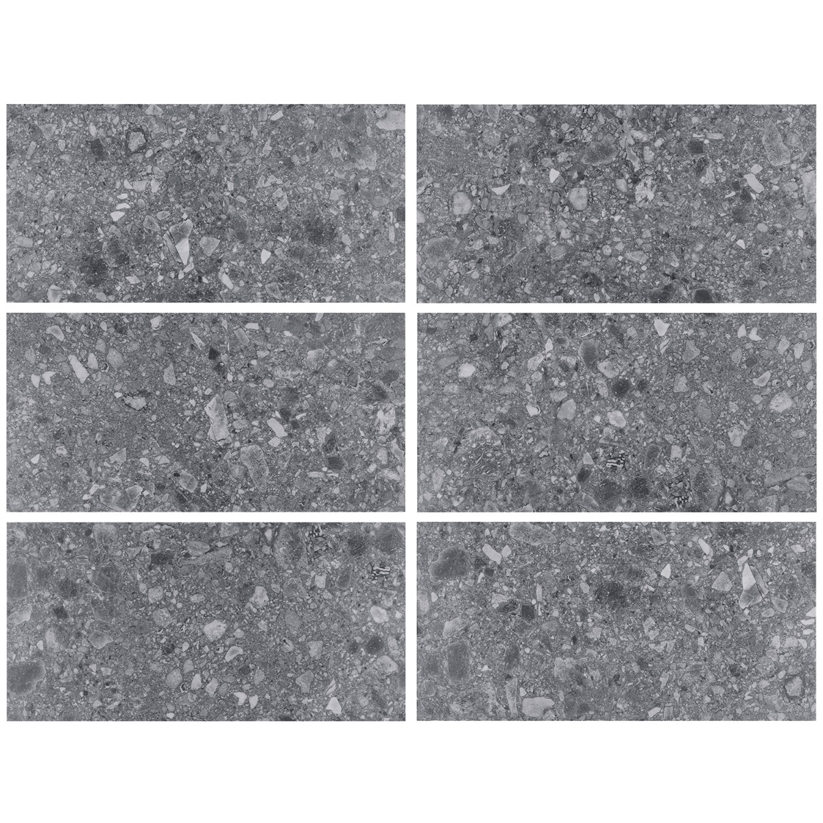 Norr LVT Charcoal 12x24 - 2.0mm/12mil Wear Layer -  Glue Down Matte Luxury Vinyl