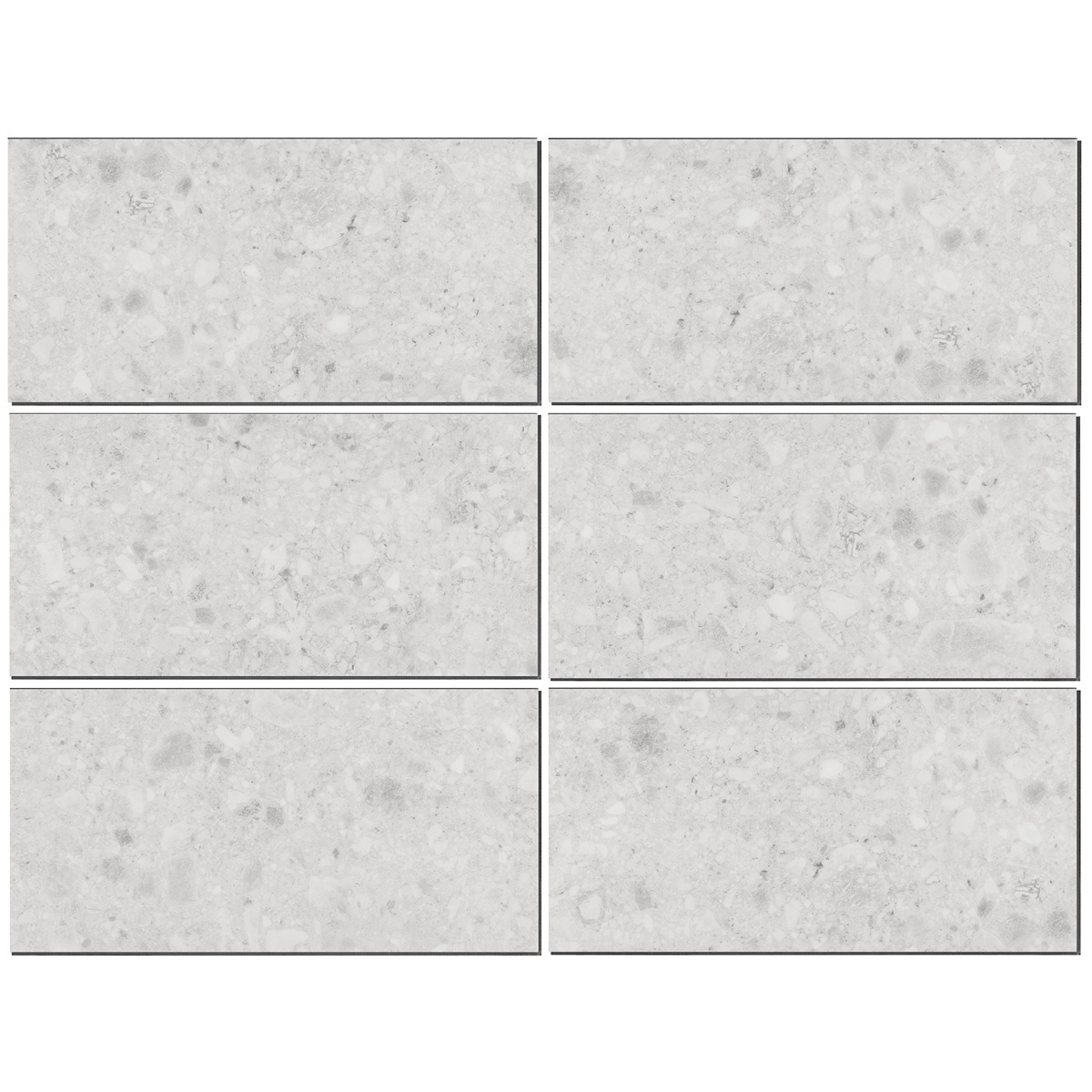 Norr LVT Silver Beige 12x24 - 5.0mm/20mil Wear Layer - Rigid Core Click Matte Luxury Vinyl