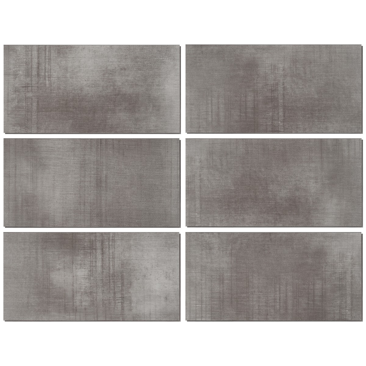 Organic Rug LVT Dark 12x24  - 5.0mm/20mil Wear Layer - Rigid Core Click Matte Luxury Vinyl