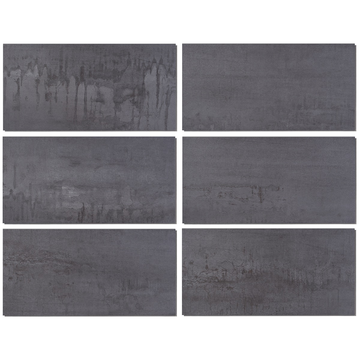 Angela Harris Bellissimo LVT Dark 12x24 -  - 5.0mm/28mil Wear Layer - Rigid Core Click Matte Luxury Vinyl