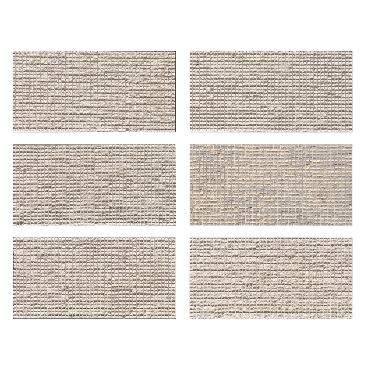 Carvina Carved Cube Porto Beige 12x24 3D Honed Limestone Stone Tile