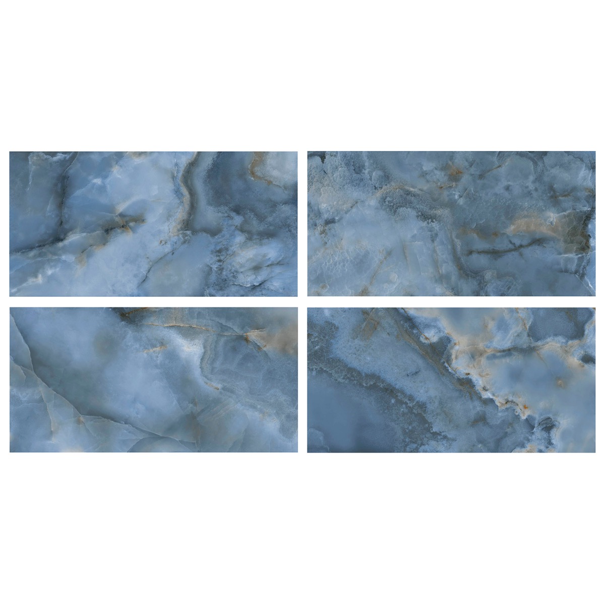 Onix Blue 24x48 Polished Porcelain