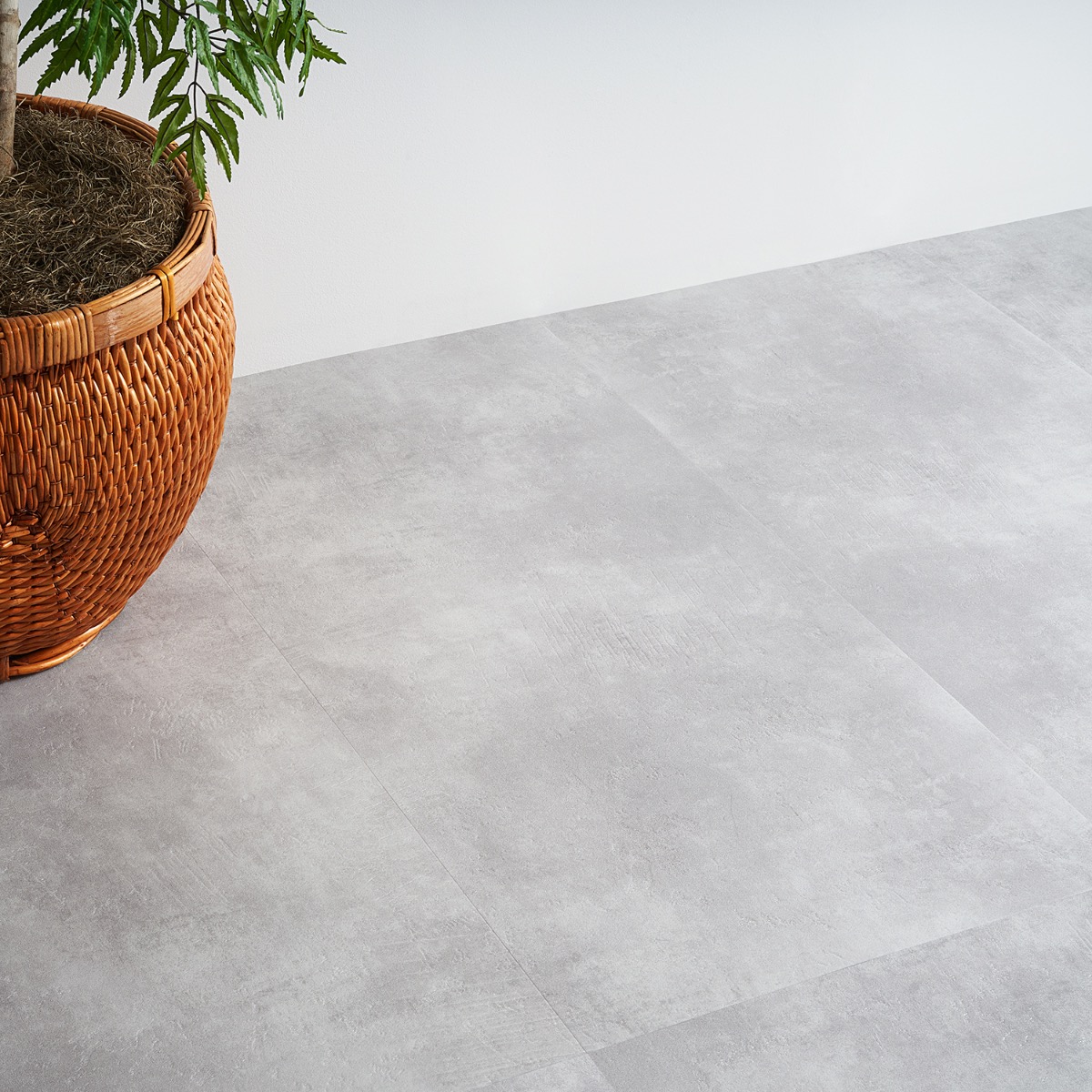 Minetta Concreto Silver 18x36 - 2.5mm/28mil Wear Layer - Glue Down Matte Luxury Vinyl