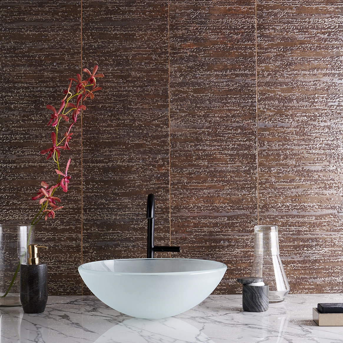 Twilight Deco Oxide 12x48 Metal Look Porcelain Tile