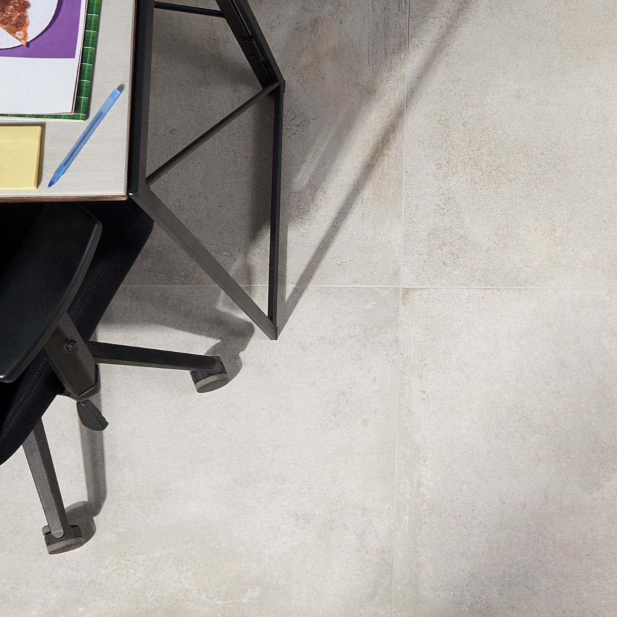 Brooklyn Argent Silver 24x48 Matte Porcelain Tile