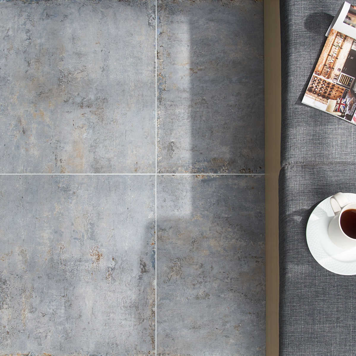 Artile Ocean Blue 24x24 Matte Porcelain Tile