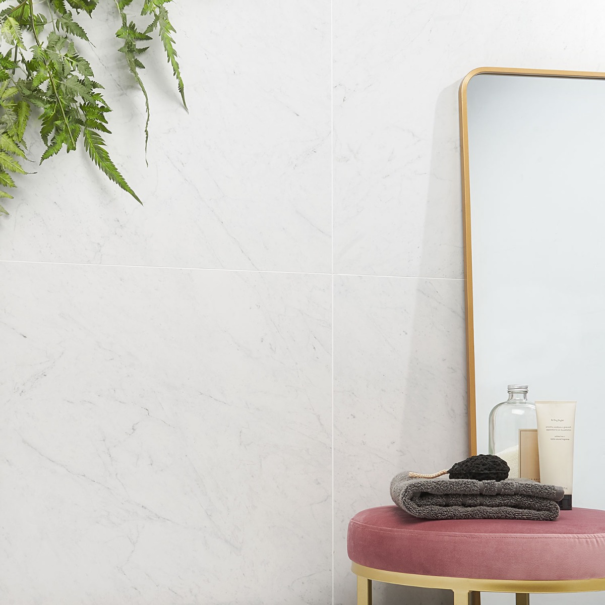 Lithe Carrara Giola 24x24 Matte  Porcelain