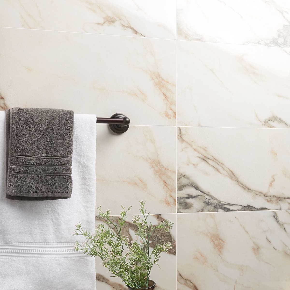 Lithe Calacatta Rustico 12x24 Polished  Porcelain